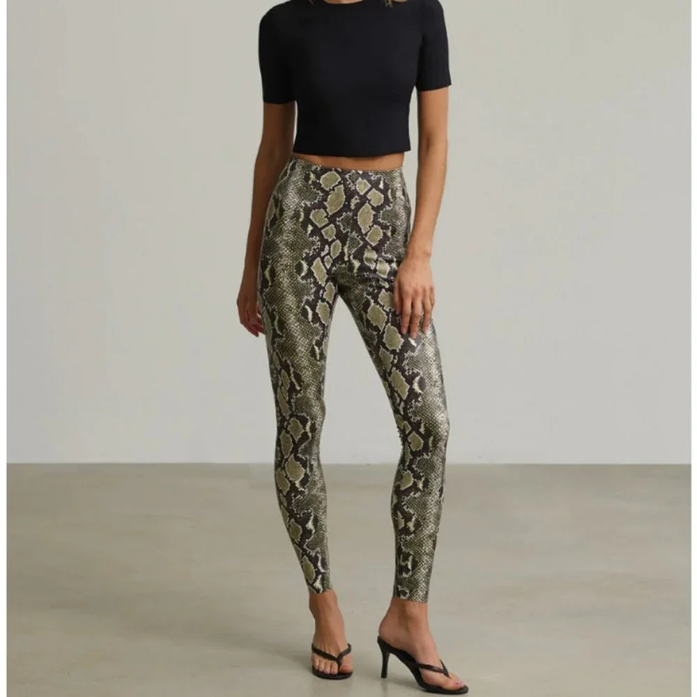 COMMANDO | Faux Leather Animal High Rise Legging - NWT - Picture 2 of 13